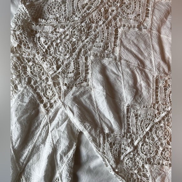 Lace/Crochet Style Beach Coverup - Picture 2 of 5